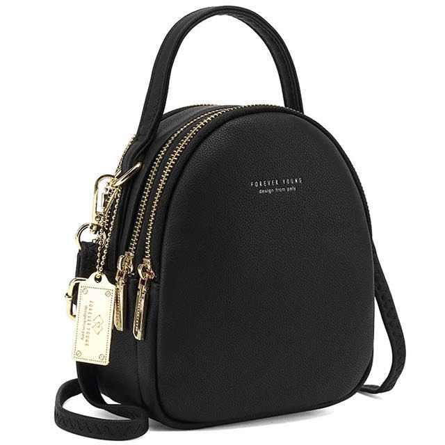 Mini Mini Shoulder Bag Black